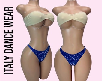 Chickis Thong, Exotic Dance Wear, Handmade in USA