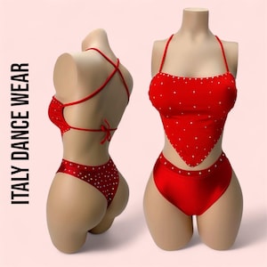 Exotic Dance Wear, ( Hazel Set ), Exotic Dancewear, Italy dance wear