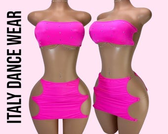 Tamara Set, Exotic Dance Wear, Handmade in USA
