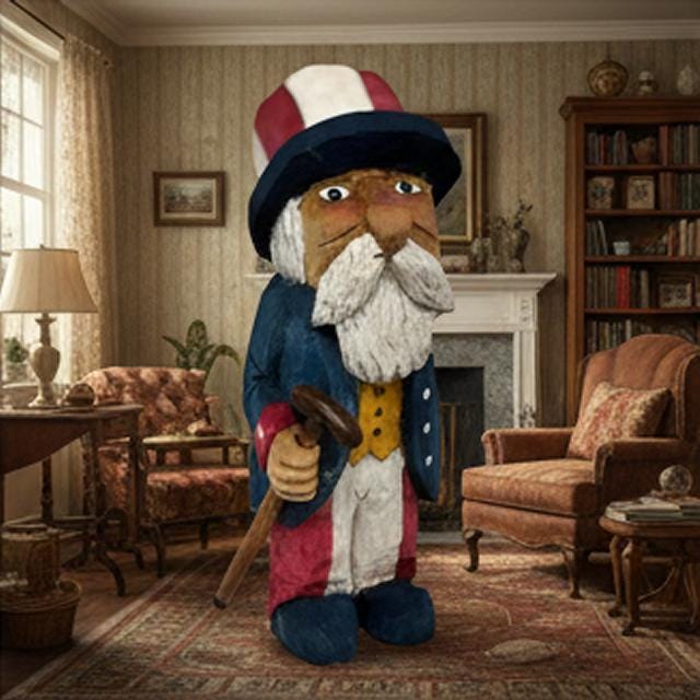Uncle Sam Miniature - Etsy