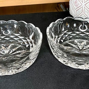 Blarney 24% Lead Cut Crystal Bowls