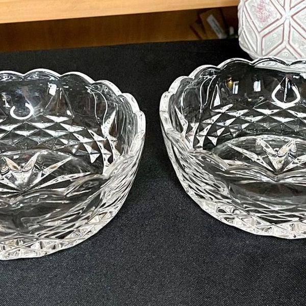 Lead Crystal Bowls Etsy