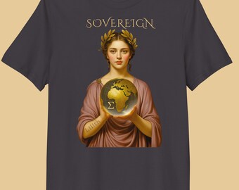 Ökofreundliches griechisches Göttin-T-Shirt Lilith-T-Shirt, griechische Göttin, griechische Göttin, Bio-Baumwolle, griechische Göttin