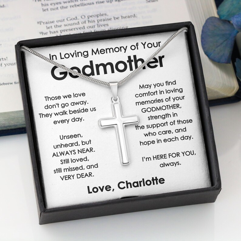 Personalized in Loving Memory of Your Godmother, Loss of Godmother