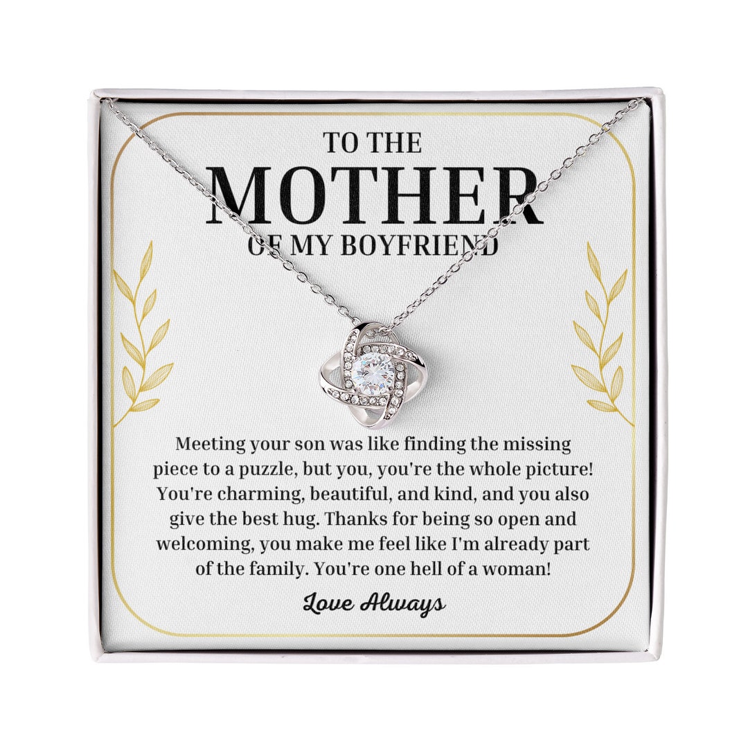 Gift for Boyfriend Mom Necklace Gift for Boyfriend Mother Birthday Gift ...