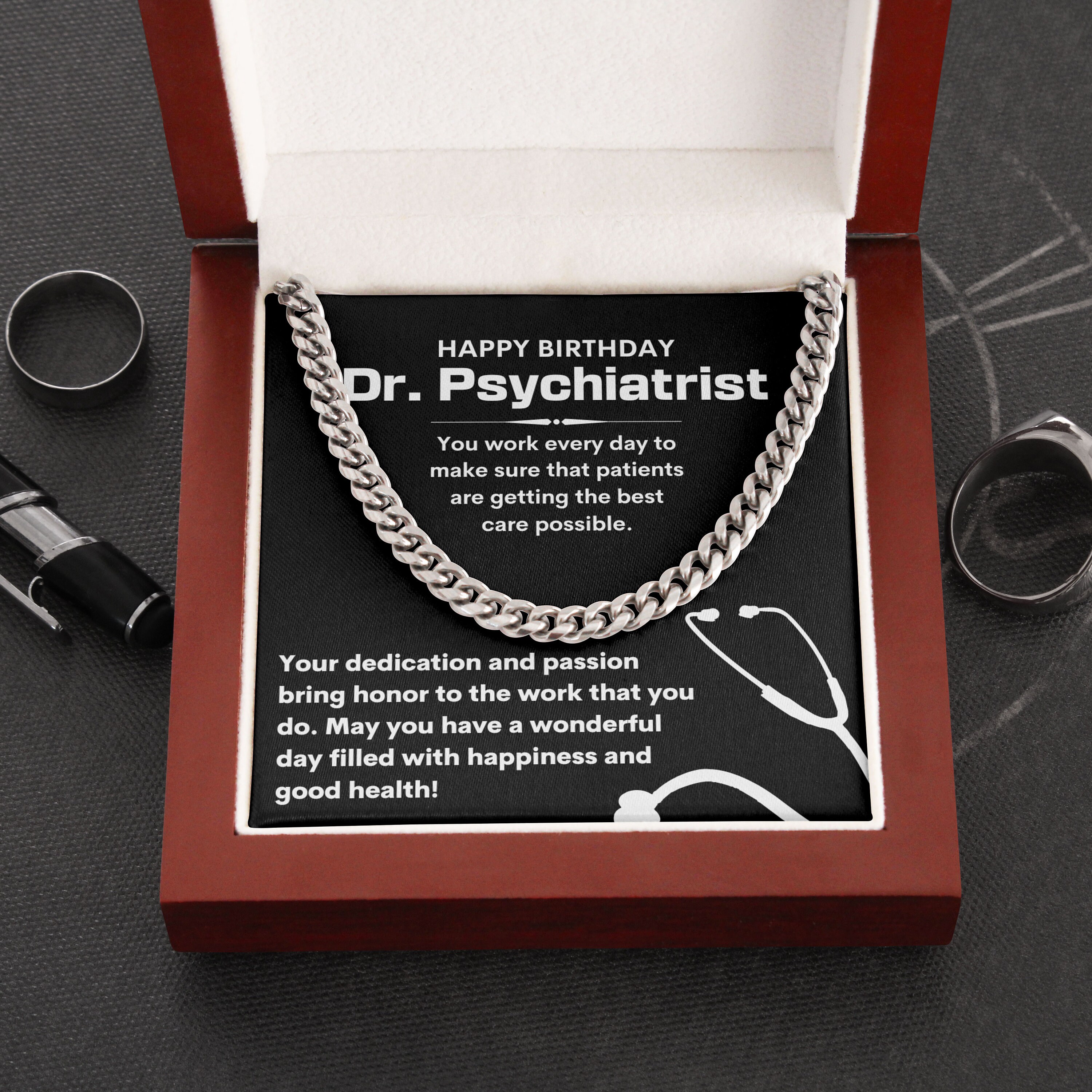Birthday Gift for Psychiatrist Psychiatrist Necklace Best Etsy