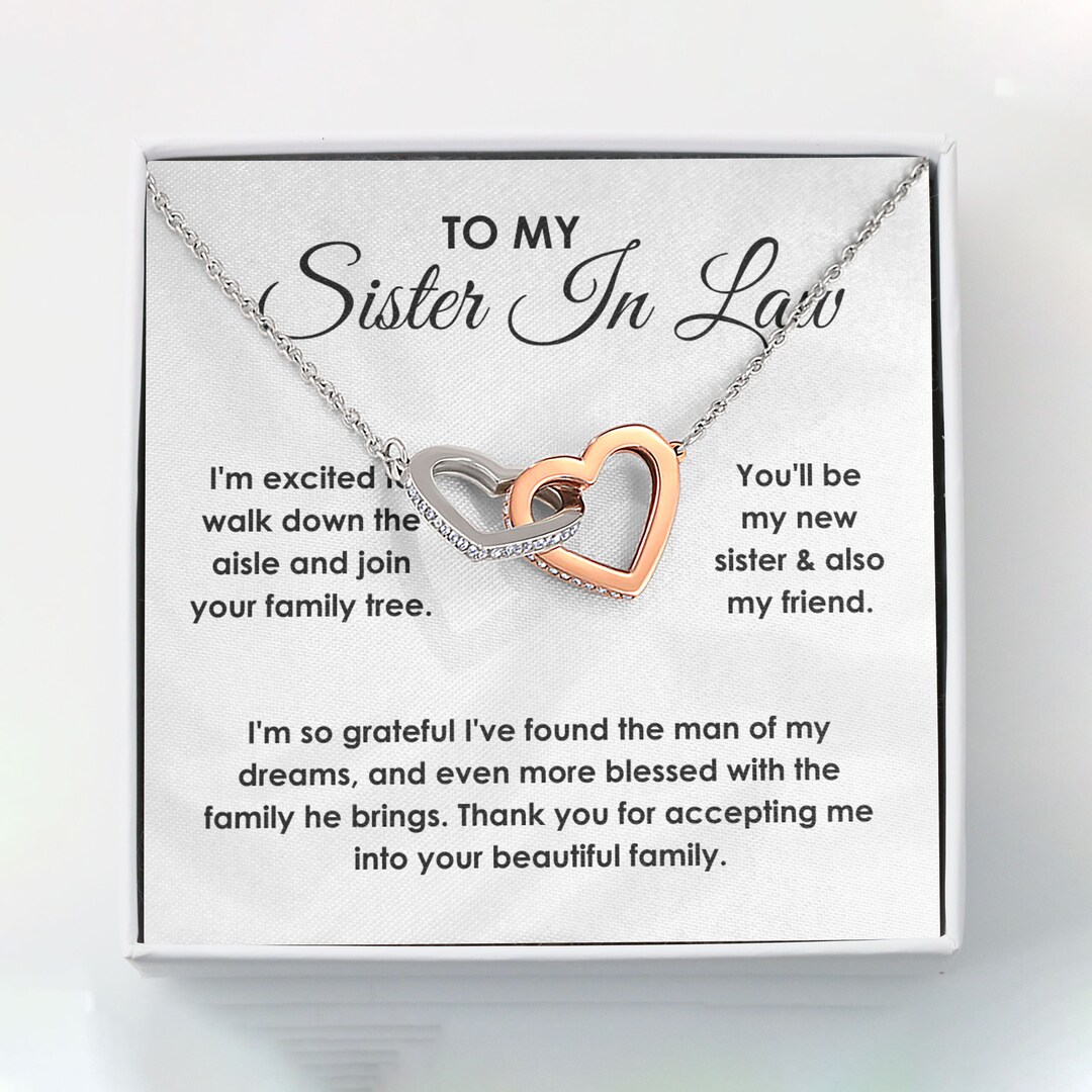 Necklace for sister in law Clearance