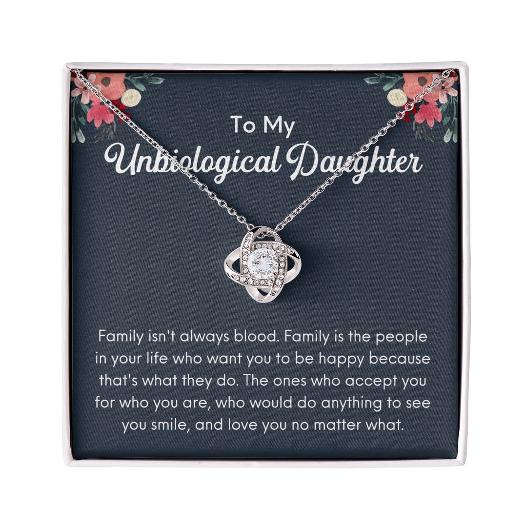 Unbiological daughter necklace deals