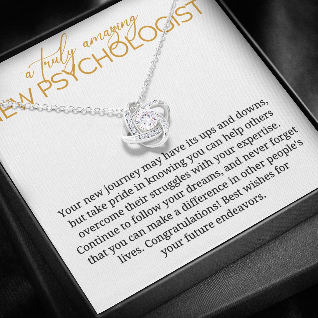 New Psychologist Necklace, Future Psychologist, Psychology Student Gift