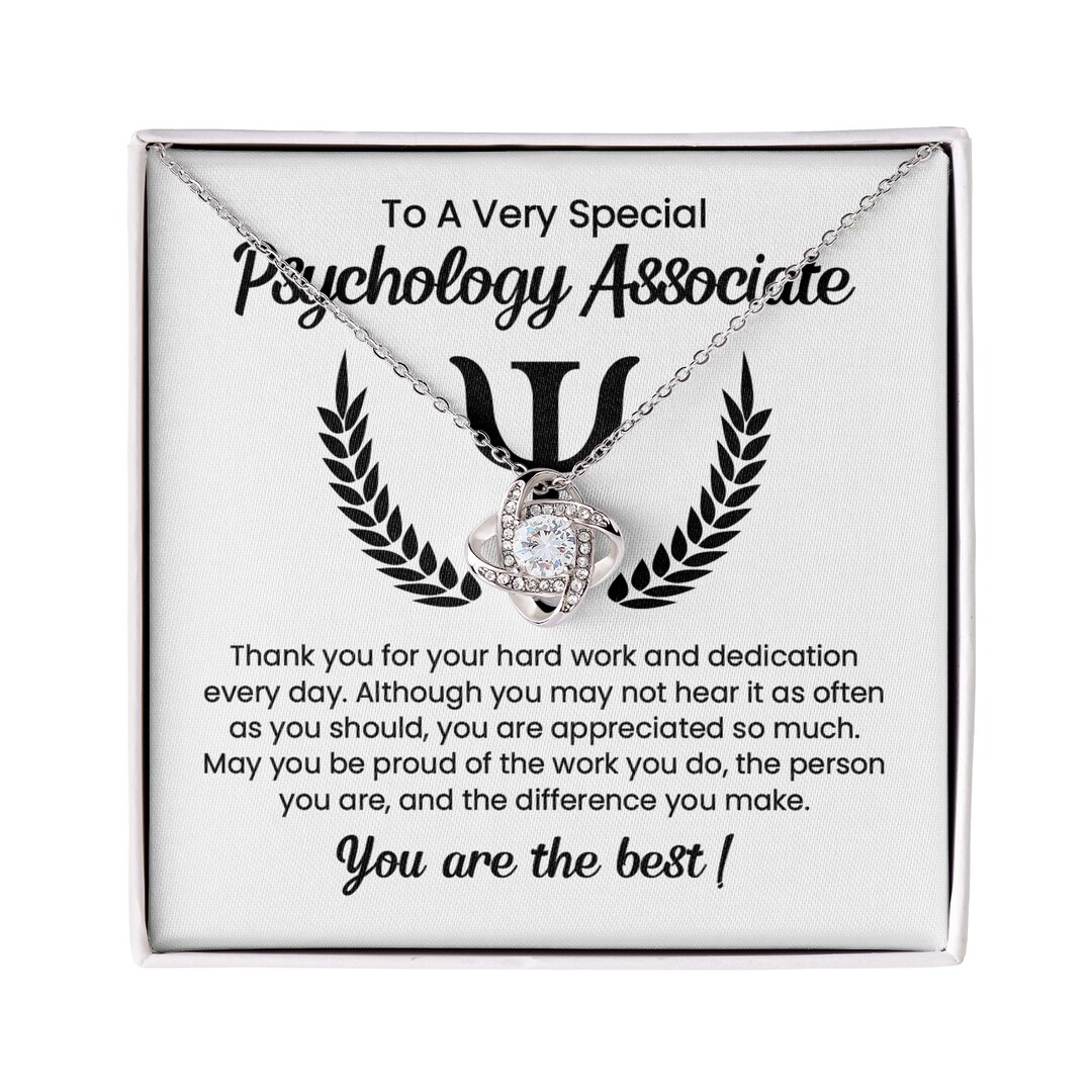 Psychologist Necklace Gift for Psychologist Thank You Etsy