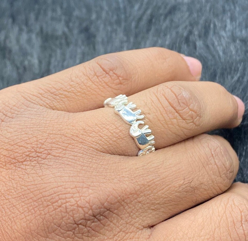 Anillo Elefante Plata De Ley 925 Para Mujer, Con Circonitas AAA, Amuleto De Suerte, Regalo Elegante