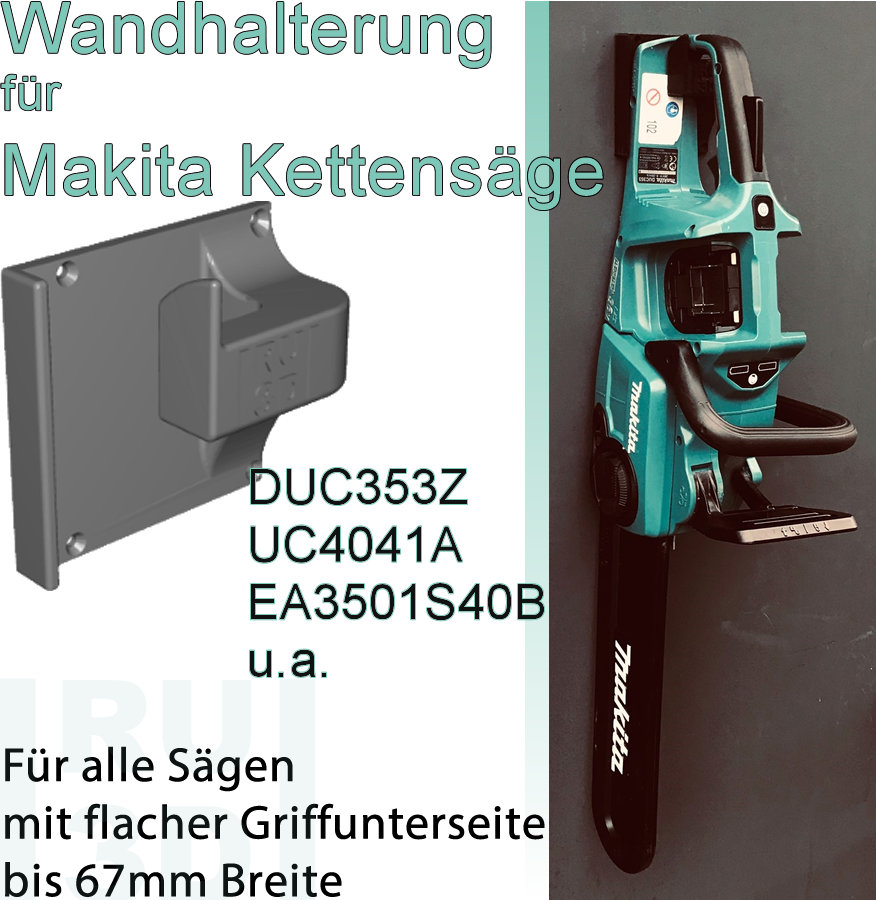 Wall Mount Holder for Makita Chainsaws DUC353 UC4041 - Etsy