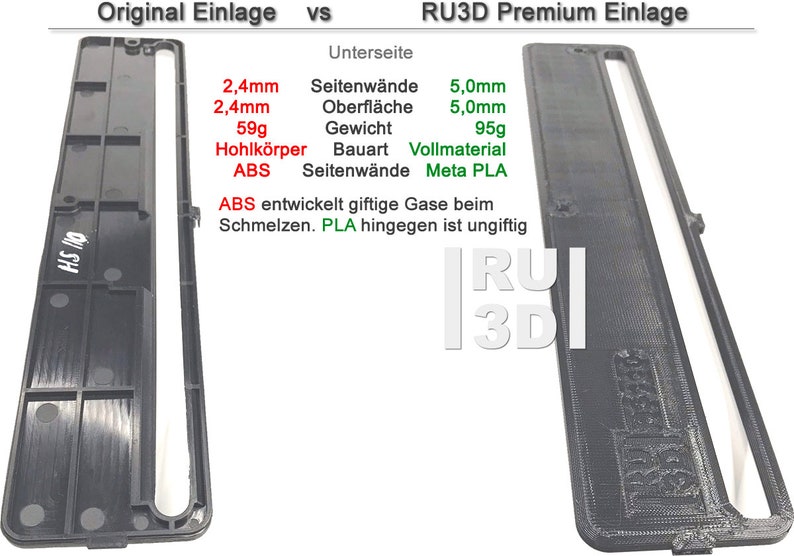 Reinforced table insert suitable for PARKSIDE PTKS 2000 G5 + H5, base plate insert image 4