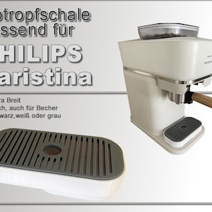 Lekbak geschikt voor Philips Barista, extra breed, plat, onopvallend lekbakje