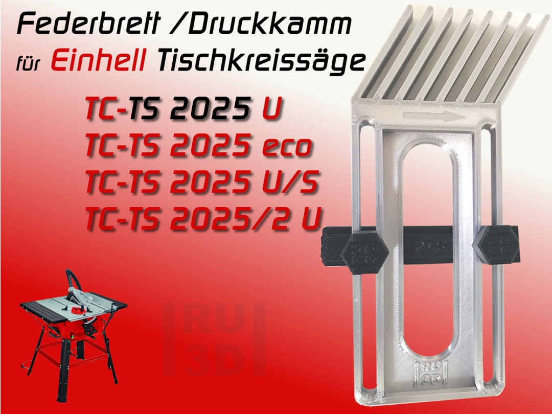 Spring Board Pressure Comb for EINHELL TS 2025 Circular Table Saw - Etsy  Ireland