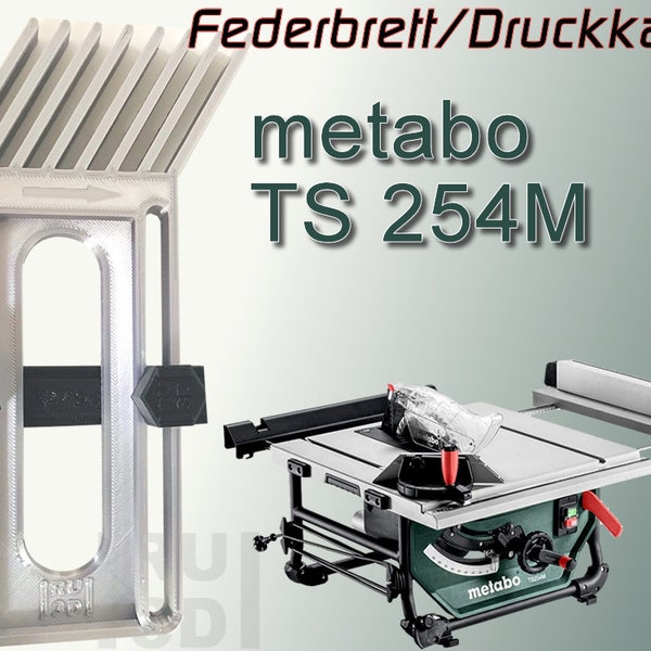 Federbrett Druckkamm für metabo TS 254M Tischkreissäge