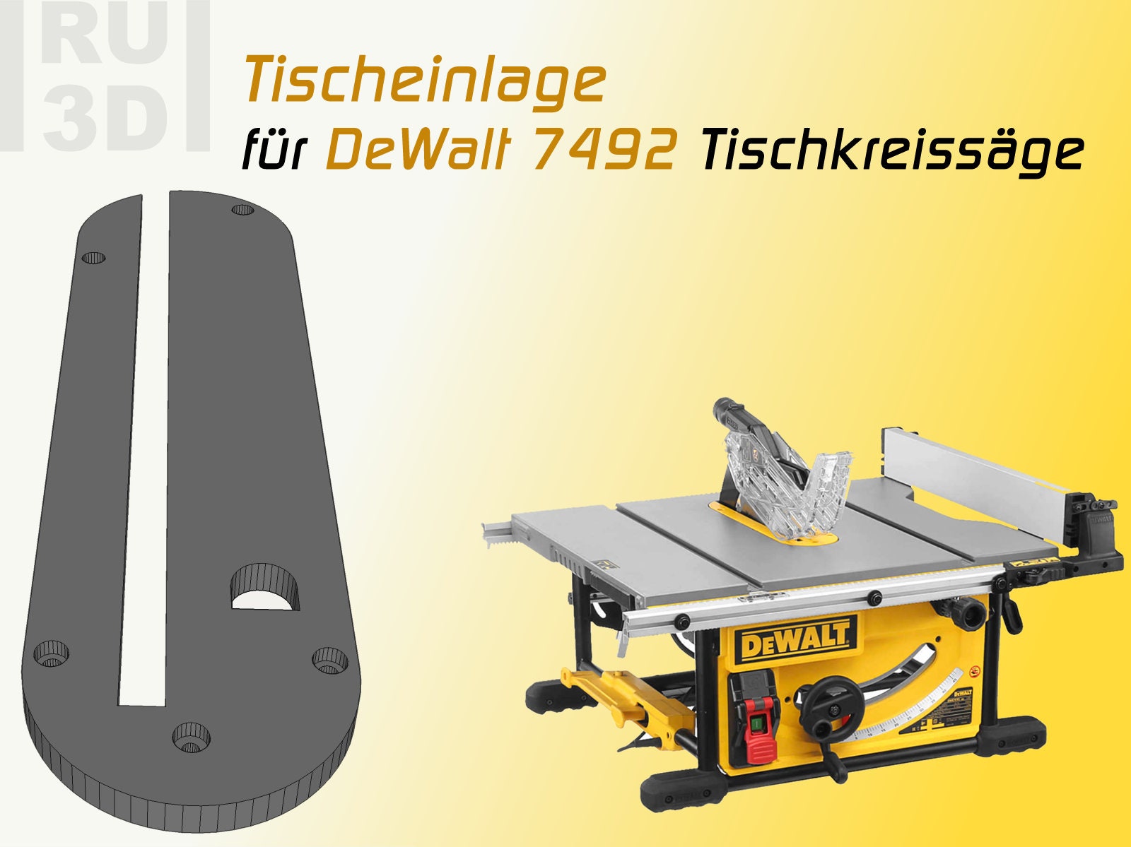 Dewalt 7492 table saw 240v deals