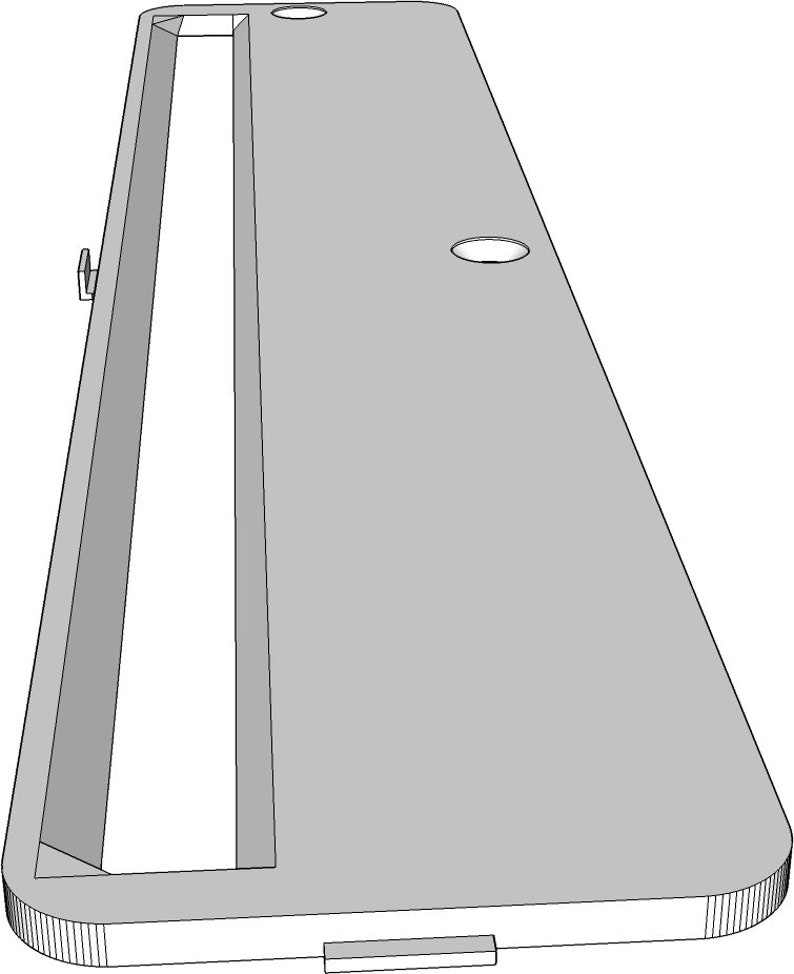 Reinforced table insert suitable for PARKSIDE PTKS 2000 G5 + H5, base plate insert image 3