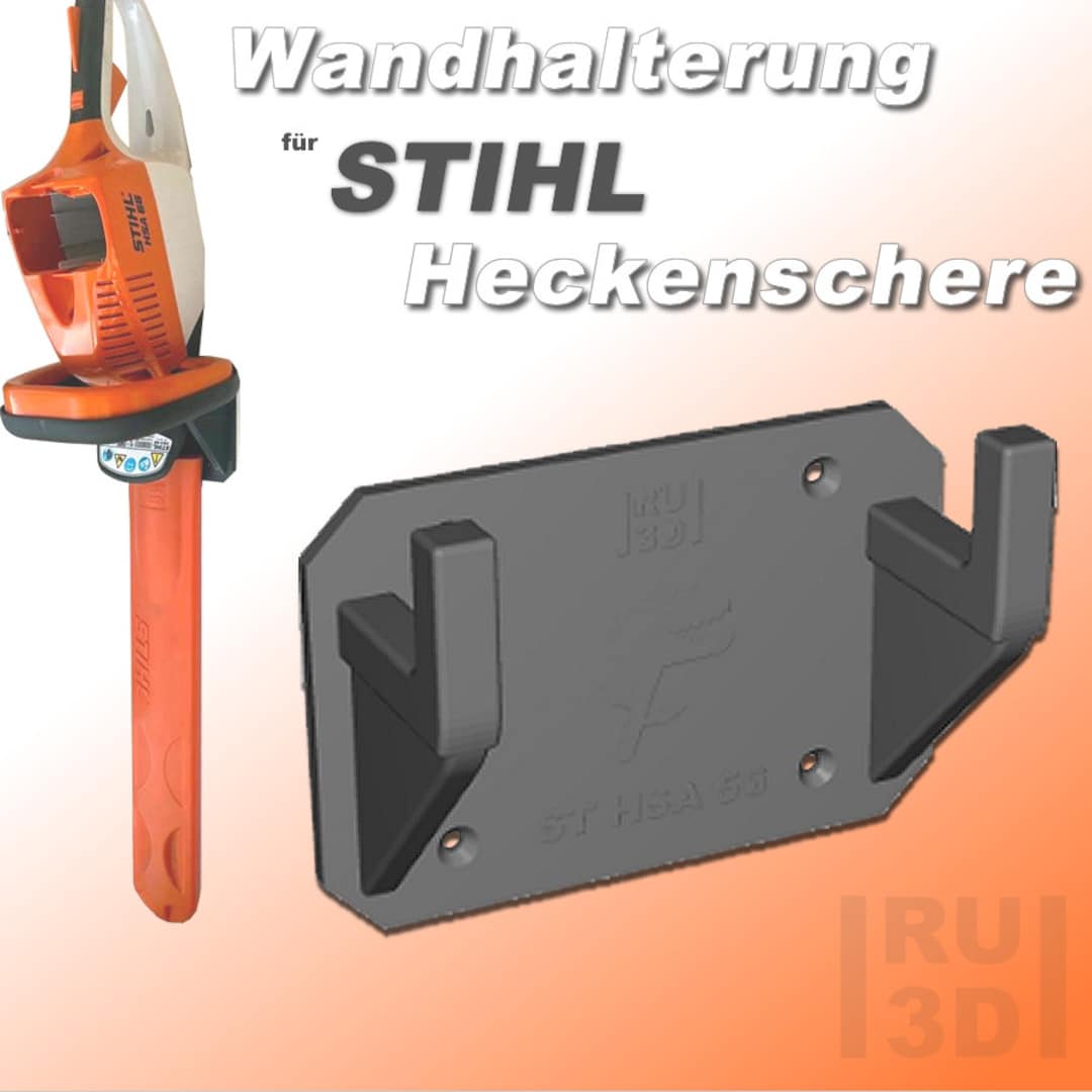 Wall Bracket for Stihl Hedge Trimmers, Bracket Battery Hedge Trimmers