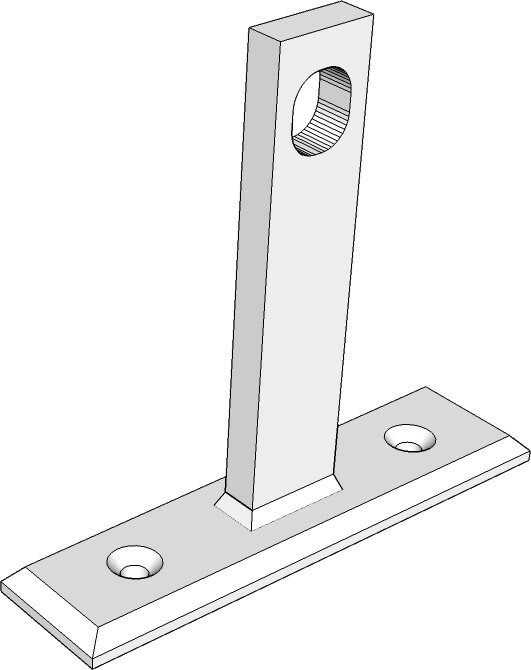 Stielhalter Passend Für GARDENA Combisystem, Universal Befestigungsplatte - Foto 11