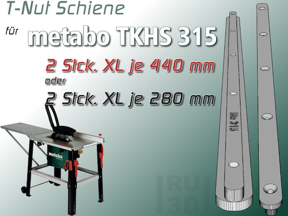 Metabo rail sale saw