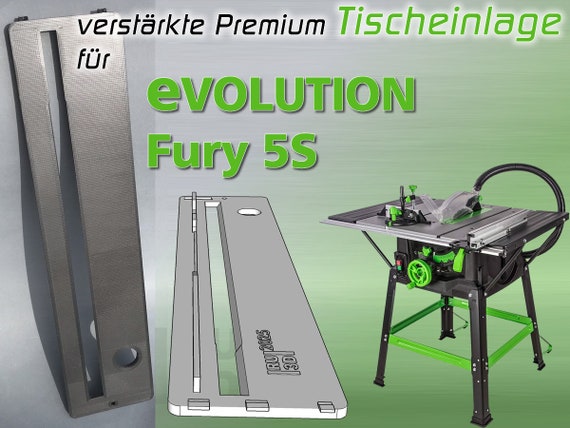 Table Insert F. EVOLUTION Fury 5S Circular Table Saw Normal or