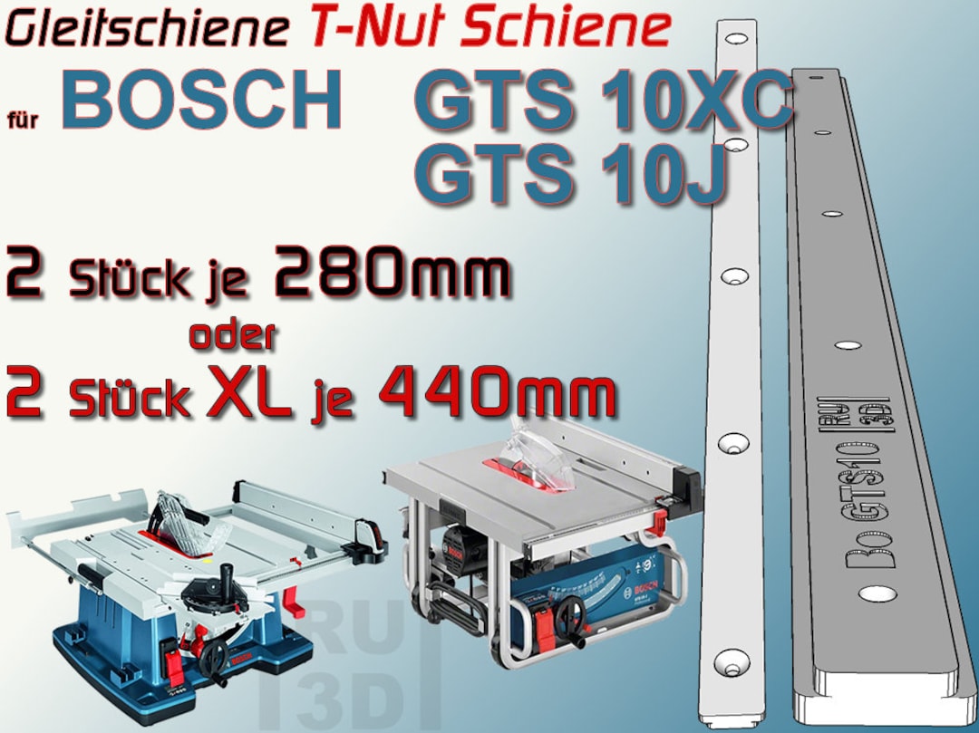 Bosch gts 10 j extension rail deals