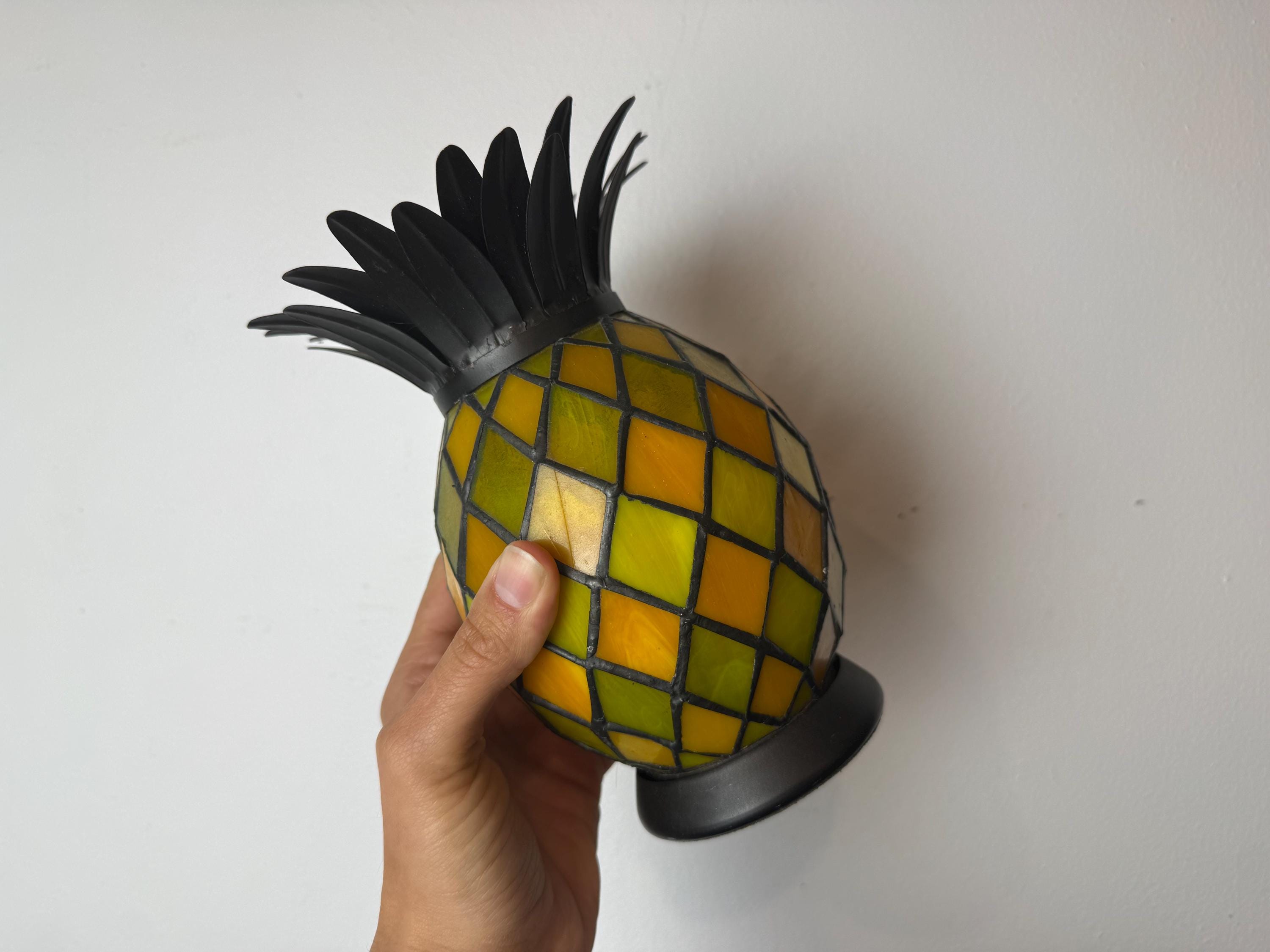 Vintage pineapple lamp - Etsy 日本