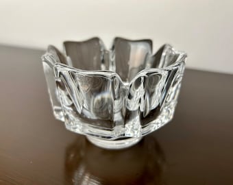 VTG Orrefors クリスタル クラウン ボウル ラース ヘルステン