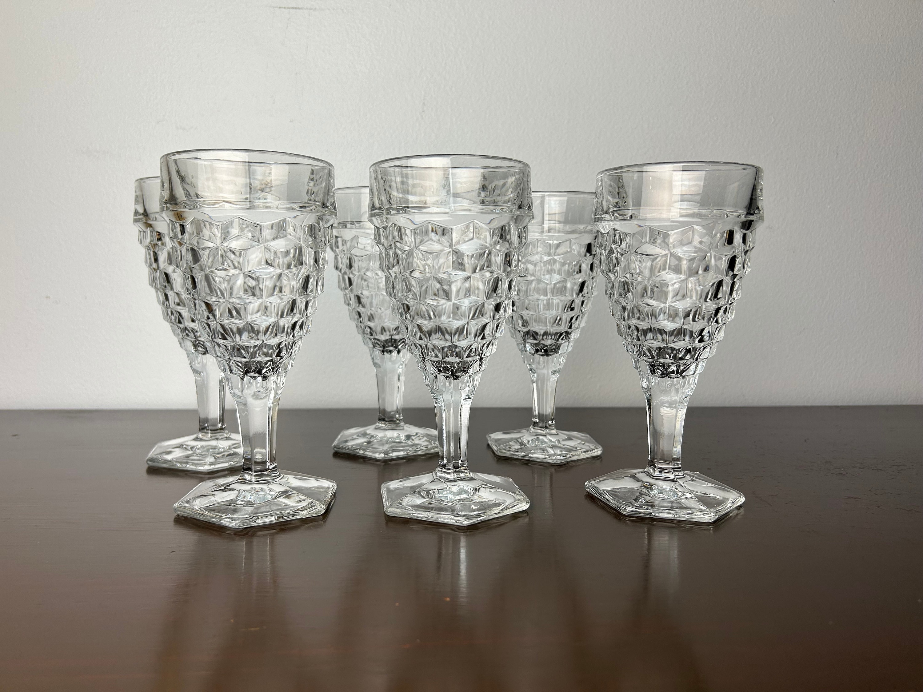 アメリカヴィンテージ Fostoria Glass クリーマー&シュガー アメリカヴィンテージ Fostoria Glass クリーマー&シュガー#001