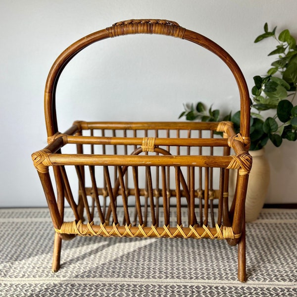 Boho Magazine Holder Etsy