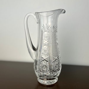 Bohemian glass pitcher set - Etsy 日本