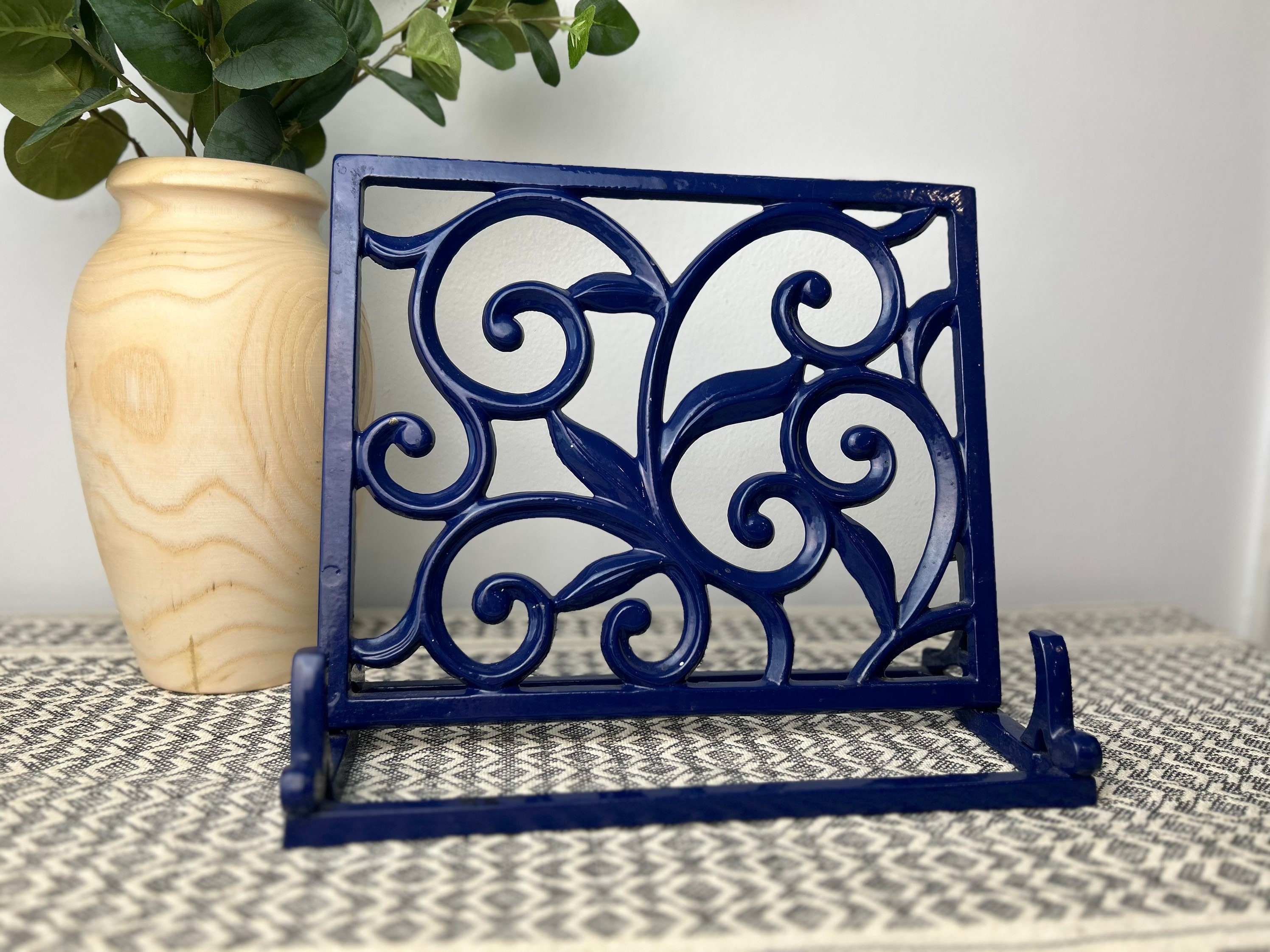 Wrought Iron Cookbook Holder