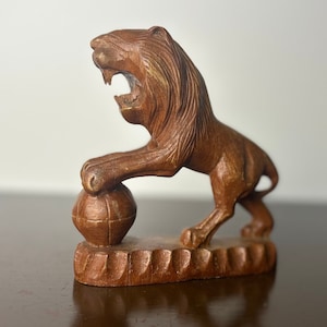 木彫りの置き物☆フィリピン製 Philippines wood carving - Etsy 日本