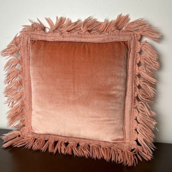 Pink Velvet Pillows Etsy