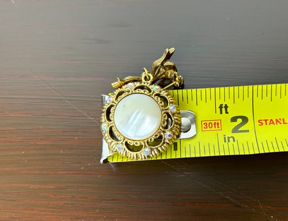 1928 Jewelry Red Christmas Present Brooch Pin - Crystal Gift Box Pin For Dresses, Coats, Hats - View #9