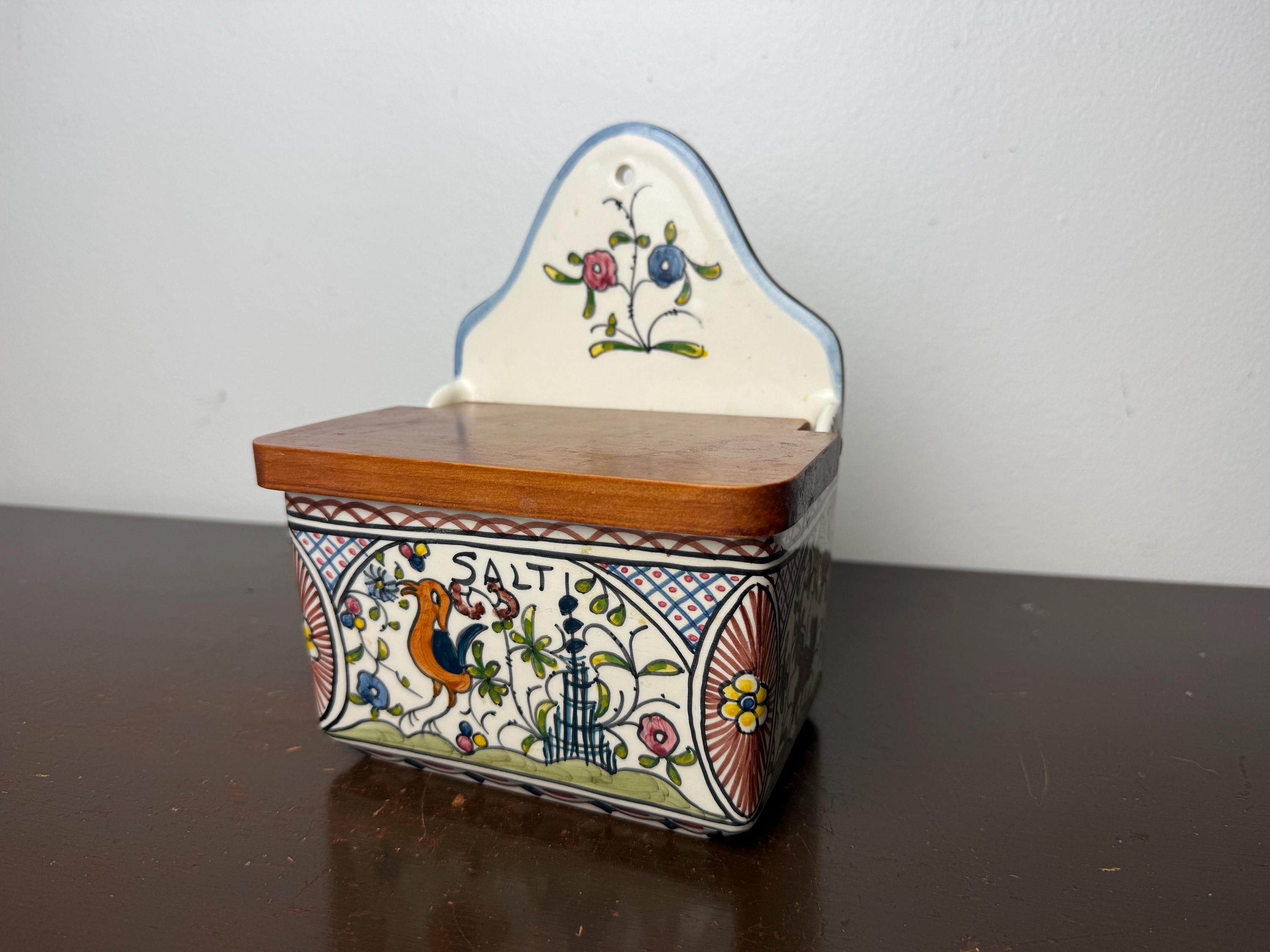 Vintage Salt Wall Box - Etsy