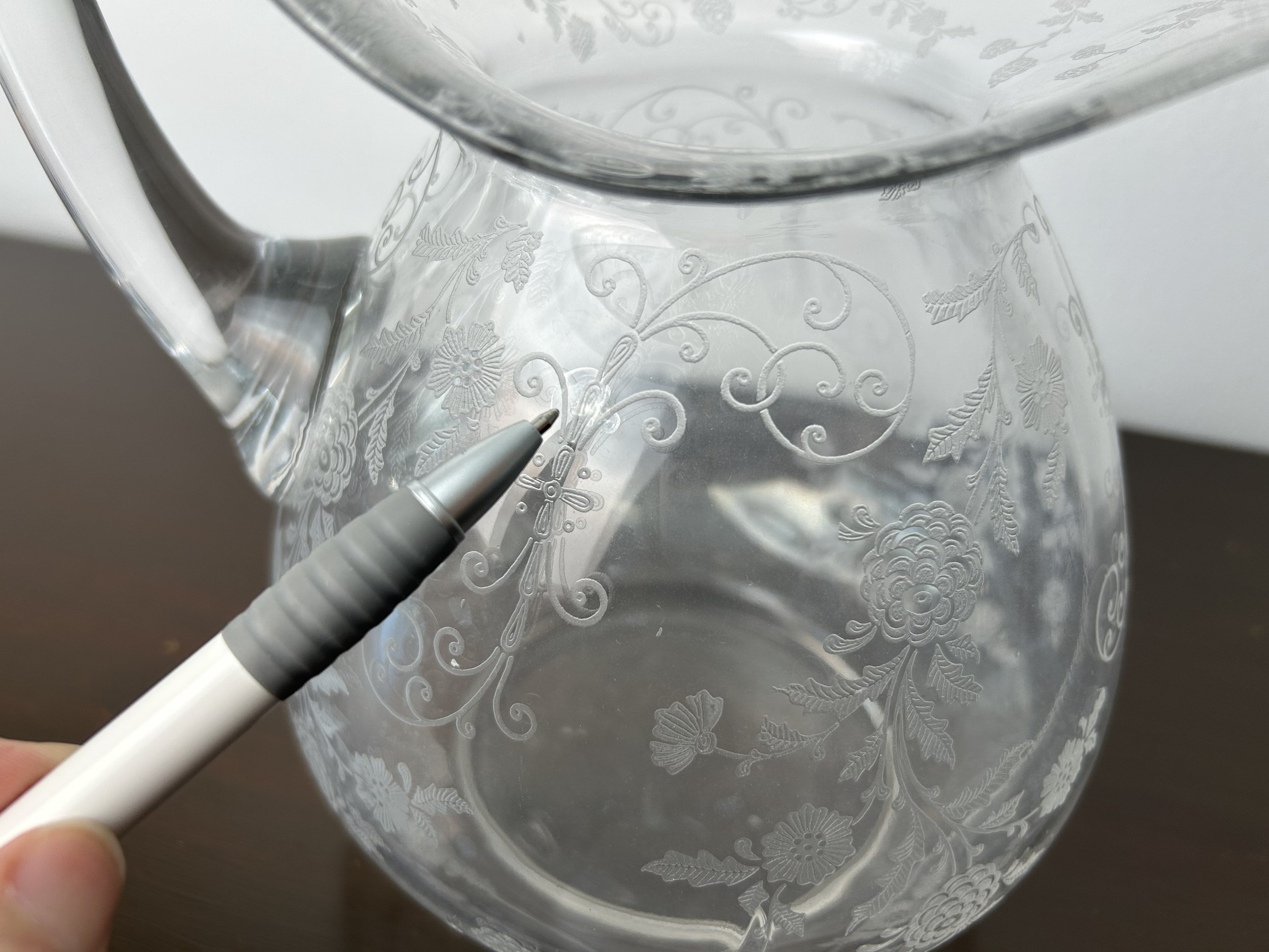 ヴィンテージ 1930 年代 ケンブリッジ グラス エレイン ダウルトン