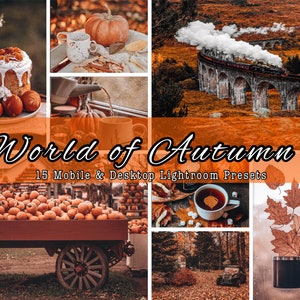Autumn Lightroom Preset, Autumn Presets, Halloween Presets, Mobile Lightroom Presets, Iphone Presets, Warm Presets, Instagram Presets