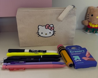 Kawaii Kitty Pencil Pouch | School Supplies | Stationery |