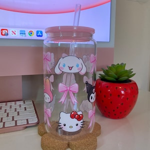 Taza Coquette Kawaii Kitty & Friends