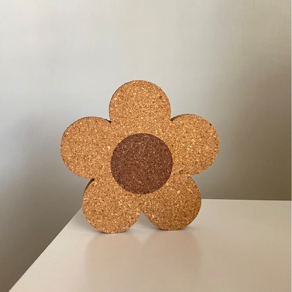Flower Cork Coaster