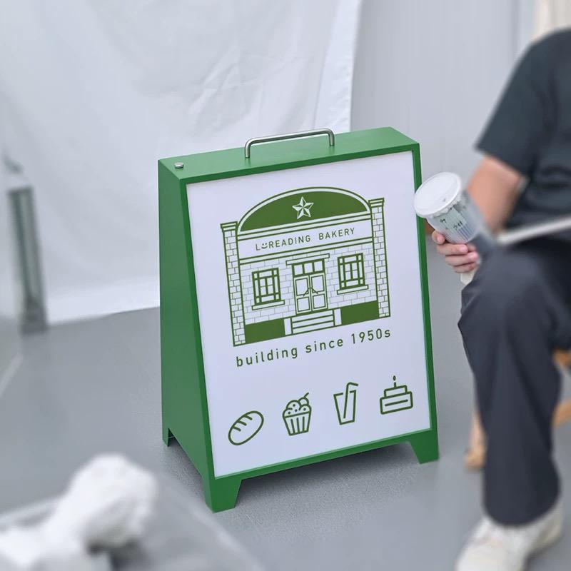 A-frame LED Lightbox Sign | Wireless Portable Advertising ...