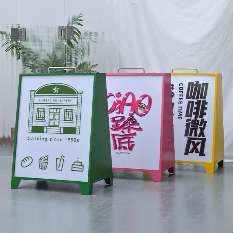 A-frame LED Lightbox Sign | Wireless Portable Advertising ...