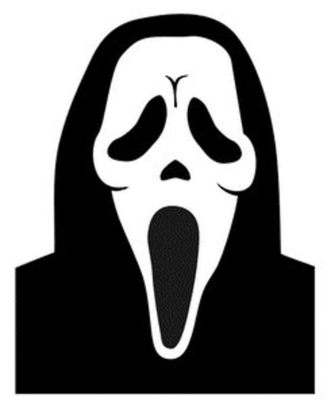 Ghost Face Decal Ghostface Vinyl Decal Sticker for Etsy UK