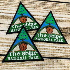 The shire park Patch - Sew on, iron on or hook backing