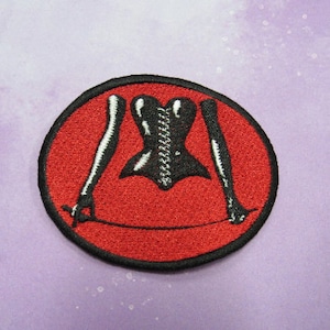 Dominatrix Patch - Sew on, iron on or hook backing
