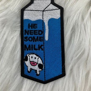 Milk patch - Free Shipping - With backing options