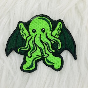 Cthulhu Patch with backing options, shipping included