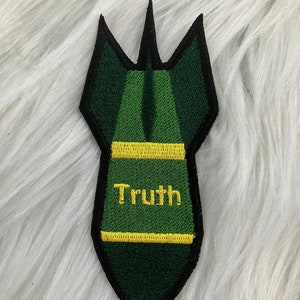 Truth Bomb patch - Sew on, iron on or hook backing